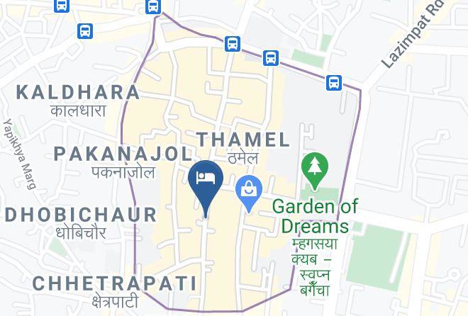 Kathmandu - Hotel Royal International Maps