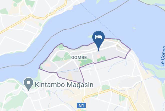 Kinshasa Urban - Hotel Royal Maps
