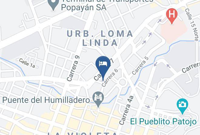 Hotel Royal Lopez Map