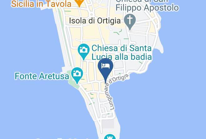 Syracuse - Hotel Royal Maniace Maps