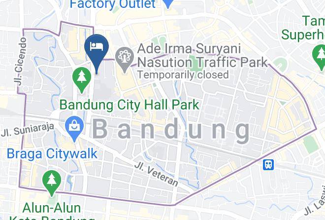 Bandung - Hotel Royal Merdeka Maps
