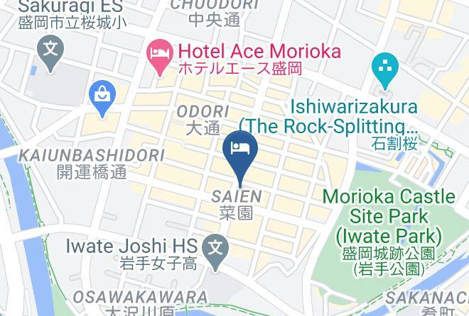 Hotel Royal Morioka Map