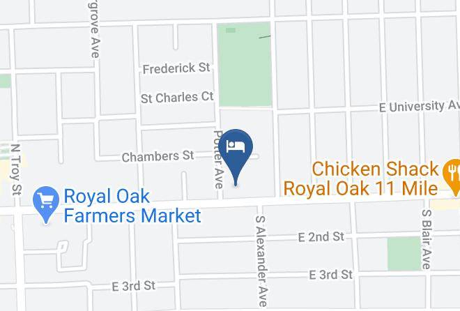 Oakland County - Hotel Royal Oak Maps