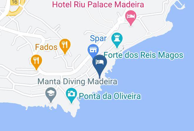 Santa Cruz - Hotel Royal Orchid Maps