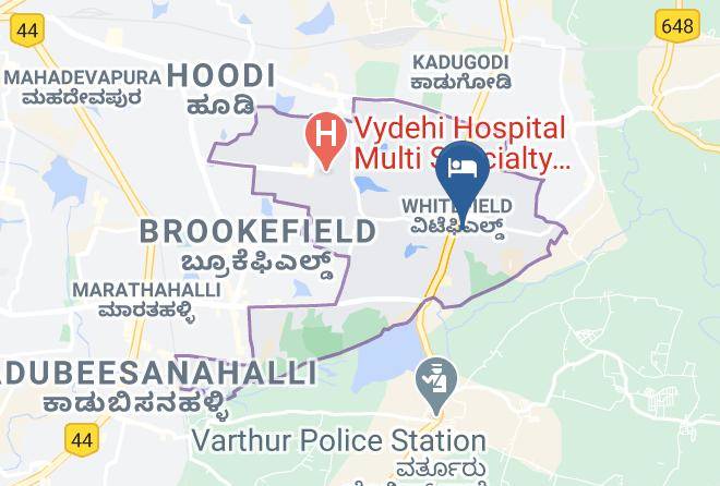 Bengaluru - Hotel Royal Orchid Suites Whitefield Bangalore Maps