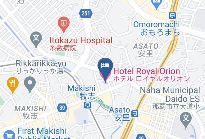 Naha City - Hotel Royal Orion Maps