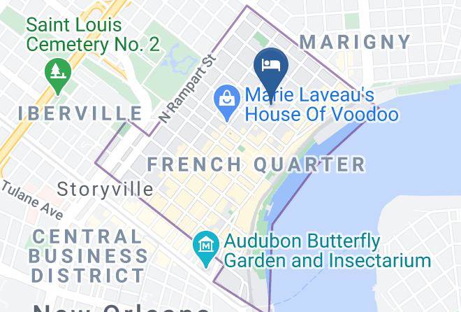 Orleans Par - Hotel Royal Maps