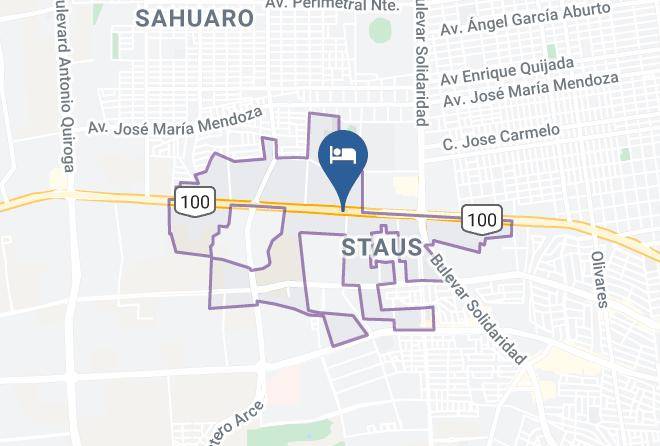 Hermosillo - Hotel Royal Palace Maps