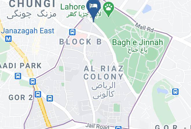 Islamabad - Hotel Royal Palace Lahoe Maps