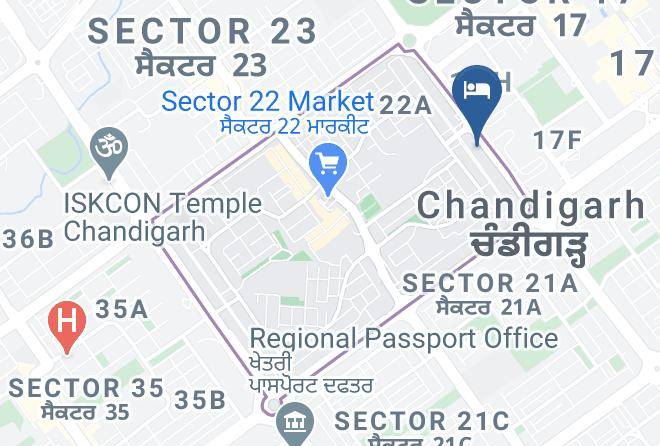 Sector 22 - Hotel Royal Park 22 Maps