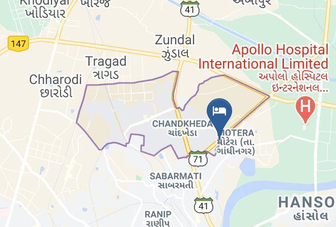 Gandhinagar - Hotel Royal Park Maps