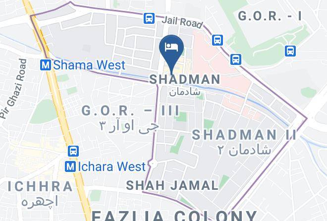 Islamabad - Hotel Royal Plaza Maps