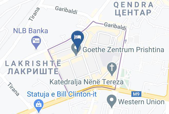 Pristina - Hotel Royal Maps