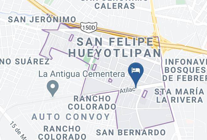 Puebla San Felipe Hueyotlipan - Hotel Royal Puebla Maps