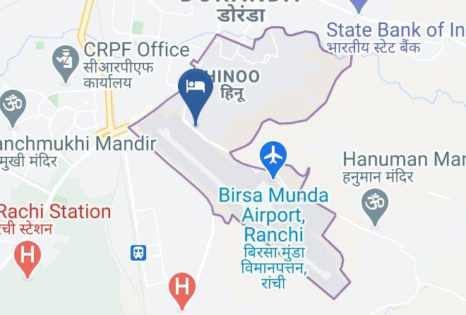 Ranchi - Hotel Royal Ranchi Maps