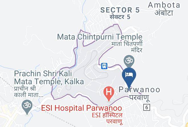 Parwanoo - Hotel Royal Regency Maps
