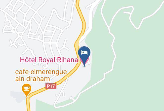 Tunisia - Hotel Royal Rihana Maps