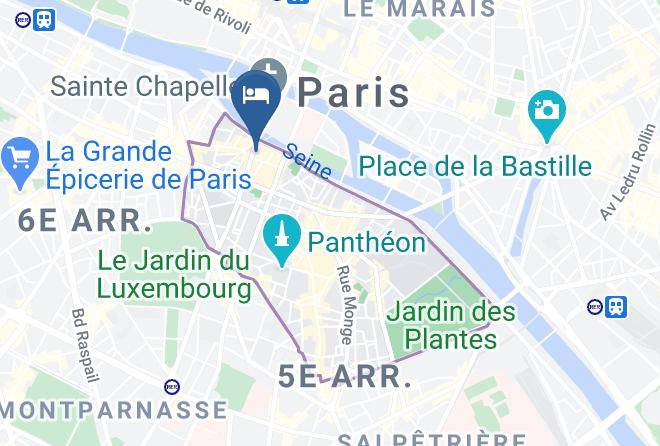 Paris - Hotel Royal Saint Michel Maps