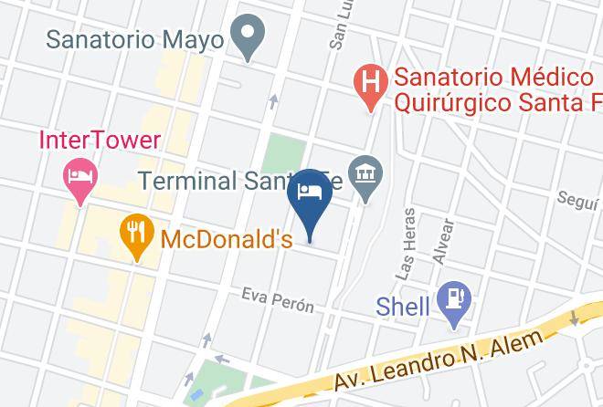 Santa Fe - Hotel Royal Maps