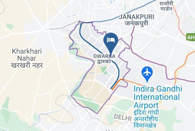 New Delhi - Hotel Royal Star Maps