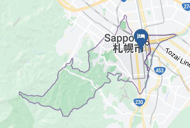 Sapporo City Chuo Ward - Hotel Royal Stay Sapporo Maps