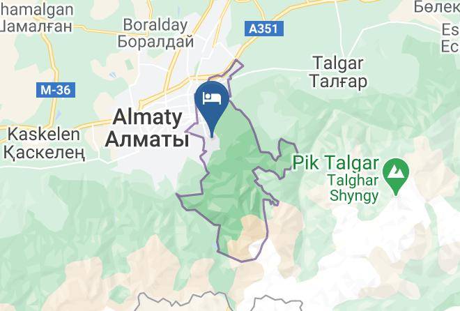 Almaty City - Hotel Royal Tulip Maps