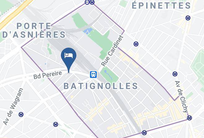 Paris - Hotel Royal Wagram Maps