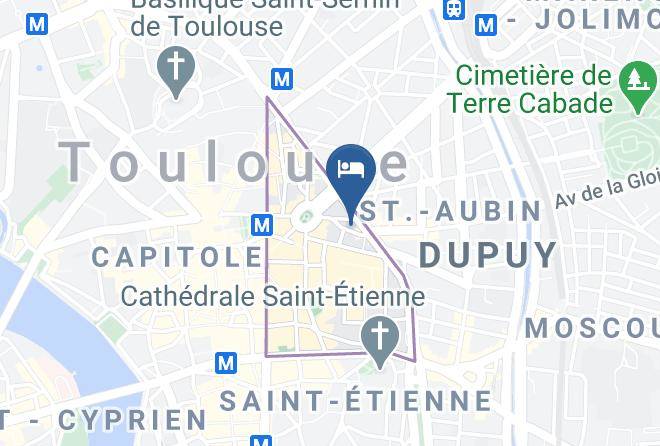 Haute Garonne - Hotel Royal Wilson Maps