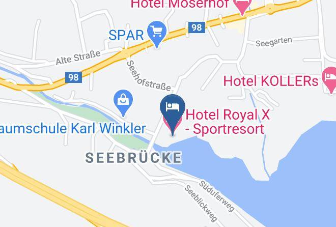 Spittal An Der Drau - Hotel Royal X Sportresort Maps