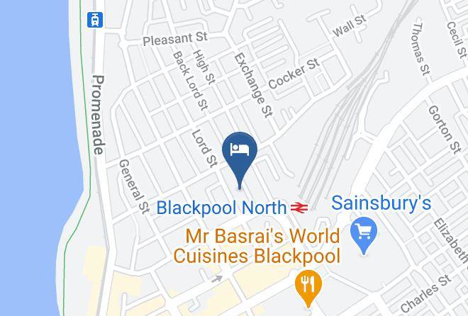 Blackpool - Hotel Royale Maps