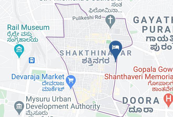 Mysore - Hotel Royale Heritage Maps