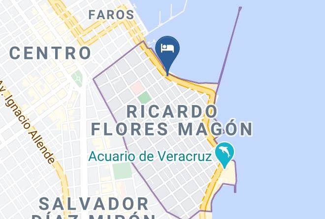 Veracruz Ricardo Flores Magon - Hotel Royalty Maps