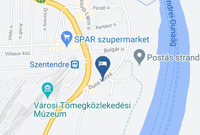 Szentendre - Hotel Roz Kkt Maps