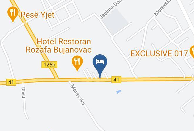 Pcinja District - Hotel Rozafa Maps