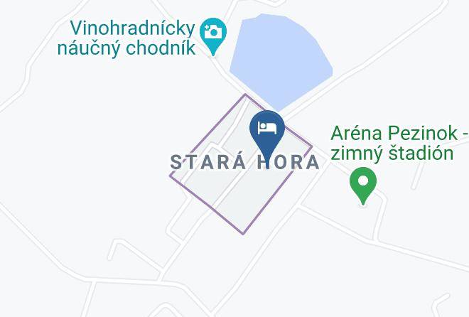Pezinok - Hotel Rozalka Maps