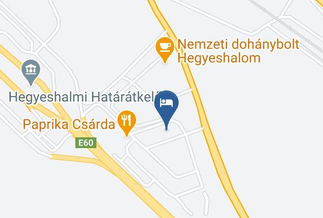 Hegyeshalom - Hotel Rozsa Csarda Maps