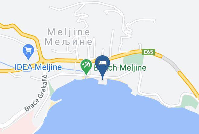 Herceg Novi - Hotel Rr Maps