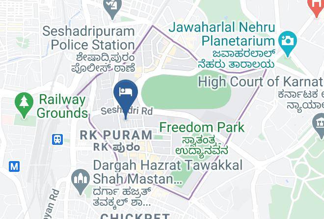 Bengaluru - Hotel Rr International Maps