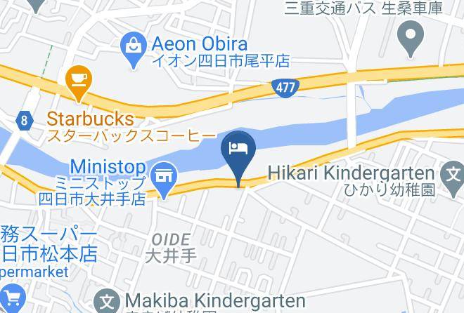 Yokkaichi City - Hotel Rr Maps