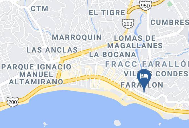 Acapulco De Juarez - Hotel Rru Condesa Maps