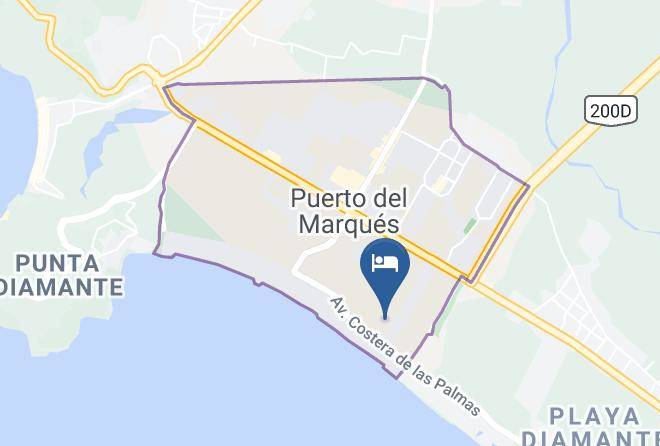 Acapulco De Juarez - Hotel Rru Diamante Oficial Maps