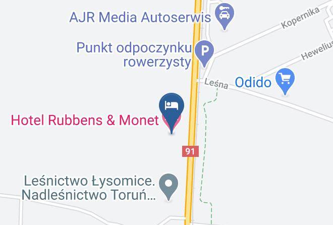 Hotel Rubbens & Monet Map