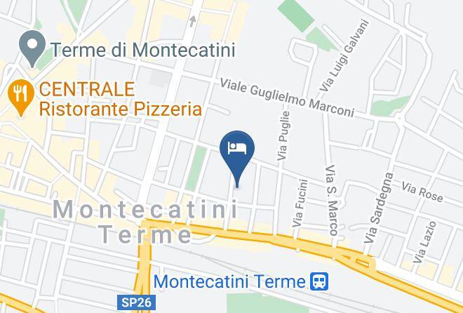 Pistoia - Hotel Rubens Maps