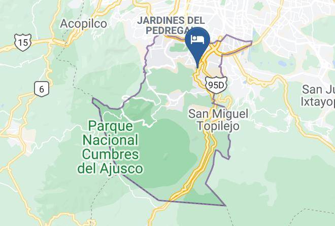 Tlalpan - Hotel Rubi Maps