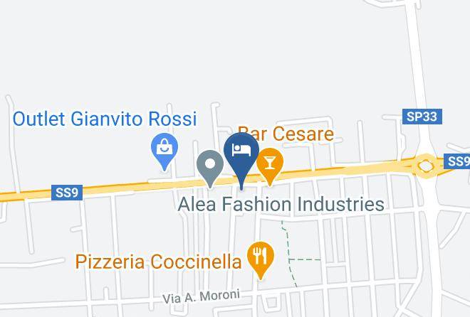 Forli - Hotel Rubicone Maps