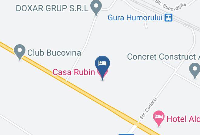 Gura Humorului - Hotel Rubin Maps