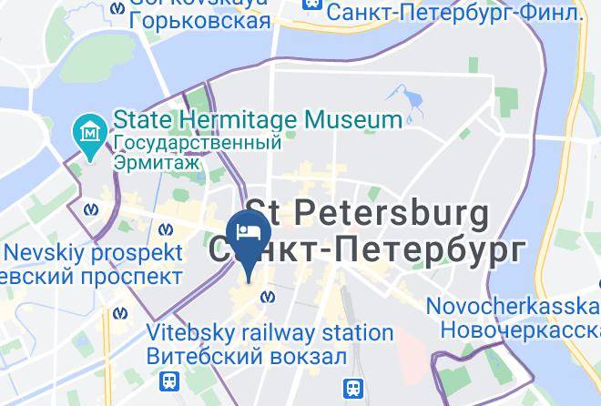 Saint Petersburg - Hotel Rubinshteina 30 Maps