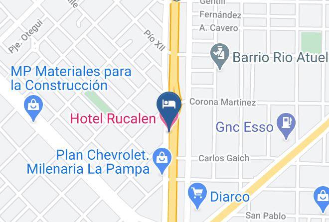 Hotel Rucalen Map