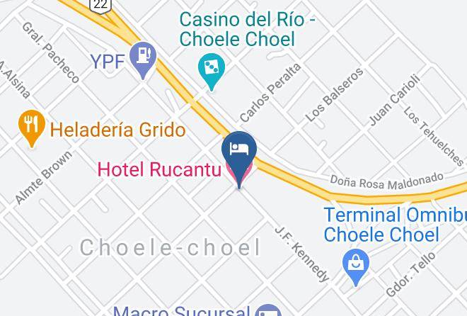 Avellaneda - Hotel Rucantu Maps