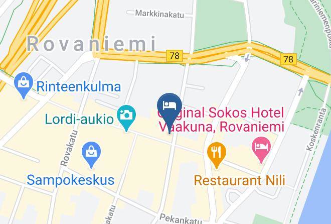 Rovaniemi - Santa’s Hotel Rudolf Maps